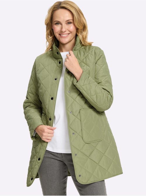Veste Longue Poches Plaquées - Taille Standard - Moda Vilona - Kiabi
