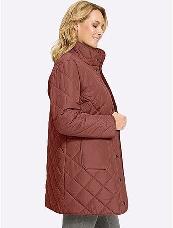 Veste Longue Poches Plaquées - Taille Standard - Moda Vilona