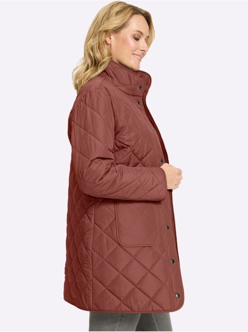 Veste Longue Poches Plaquées - Taille Standard - Moda Vilona - Kiabi Veste Longue Poches Plaquées - Taille Standard - Moda Vilona - Kiabi