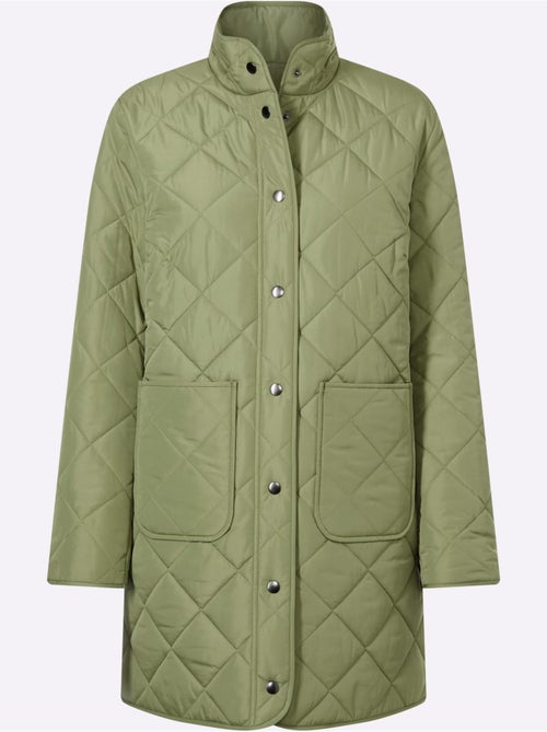 Veste Longue Poches Plaquées - Taille Standard - Moda Vilona - Kiabi Veste Longue Poches Plaquées - Taille Standard - Moda Vilona - Kiabi