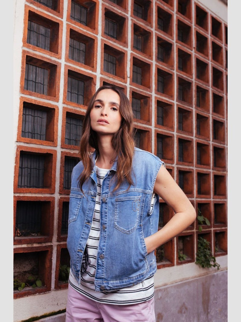 Veste MALLARD 'Le Temps Des Cerises' Bleu - Kiabi