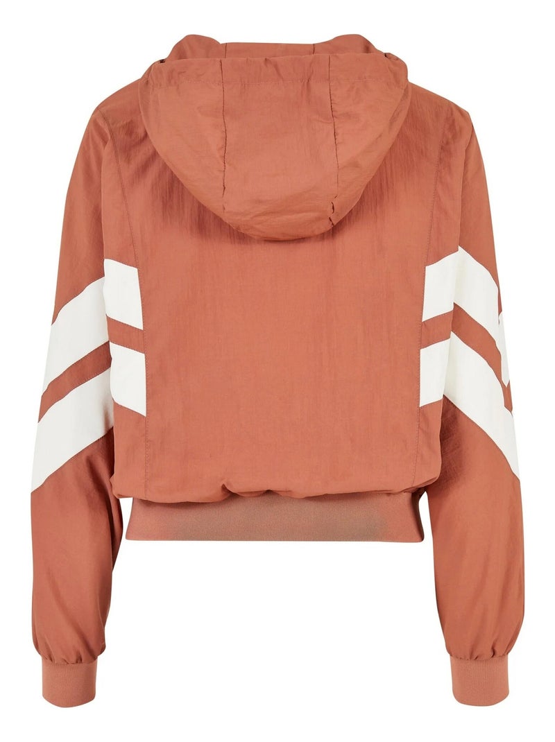 Veste manches chauve-souris - urban classics Orange clémentine - Kiabi