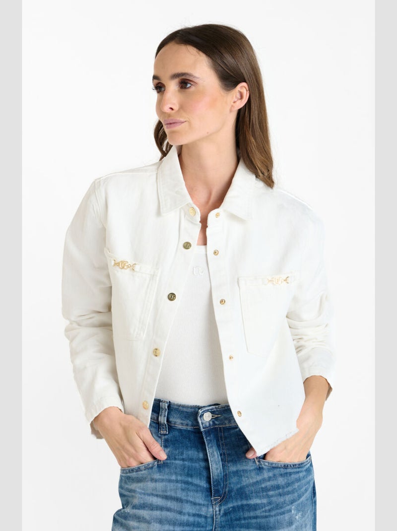 Veste MANUELA 'Le Temps Des Cerises' Blanc - Kiabi