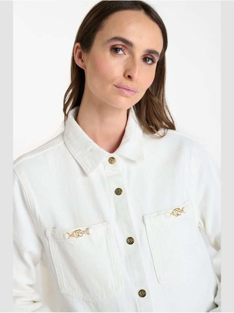 Veste MANUELA 'Le Temps Des Cerises' Blanc - Kiabi