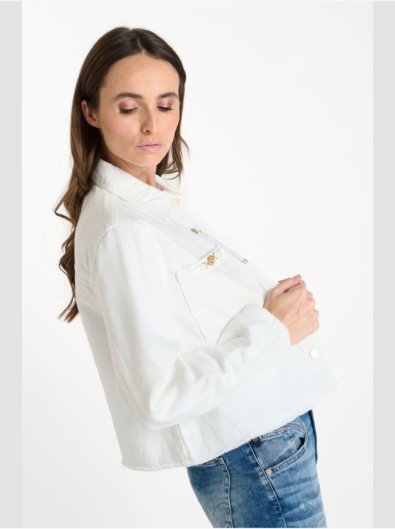 Veste MANUELA 'Le Temps Des Cerises' Blanc - Kiabi