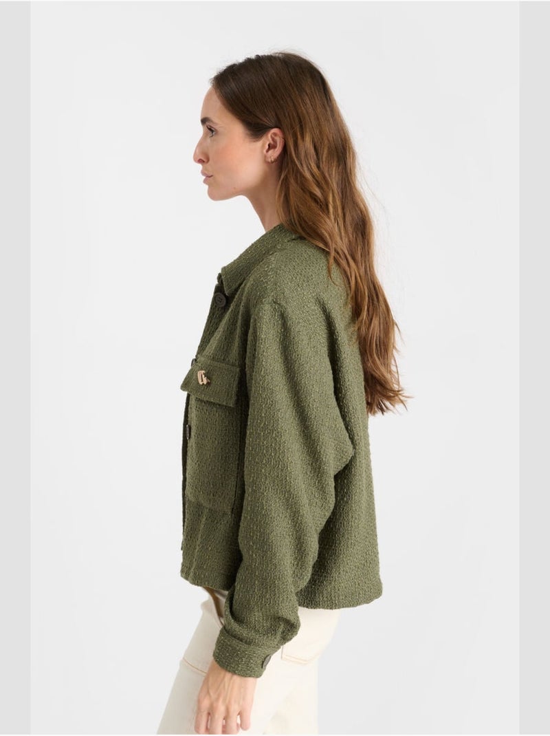 Veste MARLEY 'Le Temps Des Cerises' Kaki - Kiabi