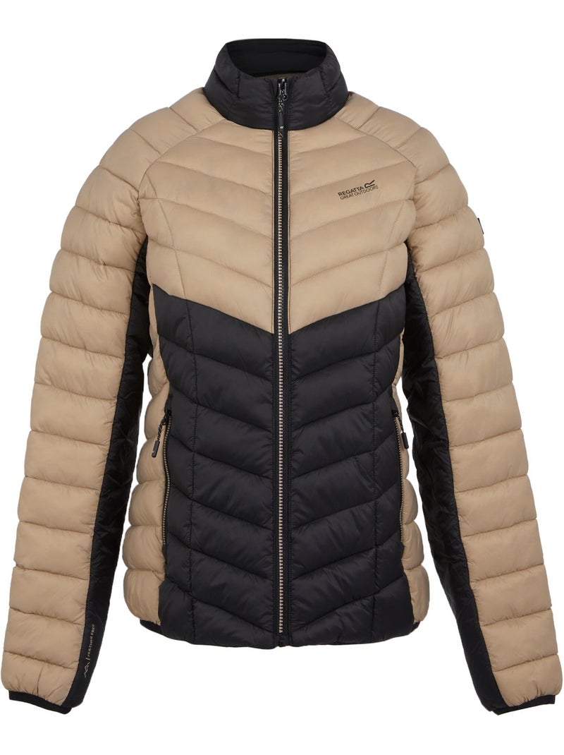 Veste matelassé col montant dalent - regatta Beige - Kiabi