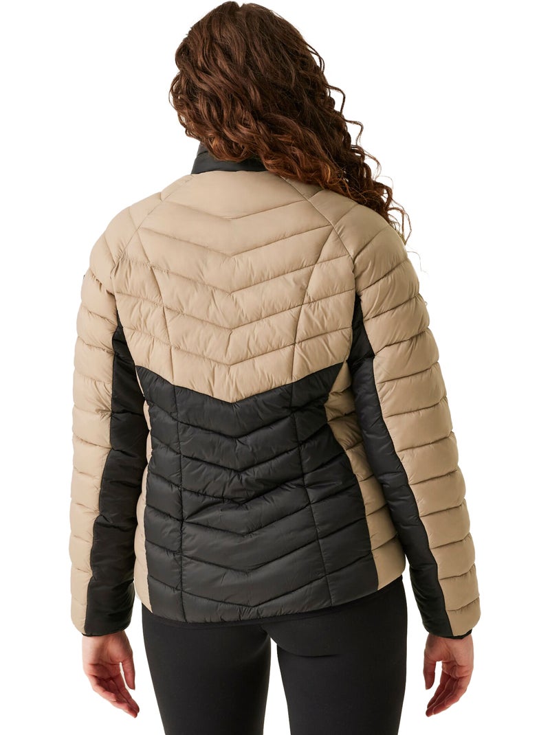 Veste matelassé col montant dalent - regatta Beige - Kiabi