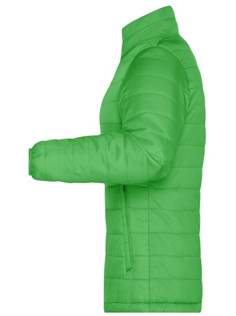 Veste matelassée - james and nicholson Vert - Kiabi