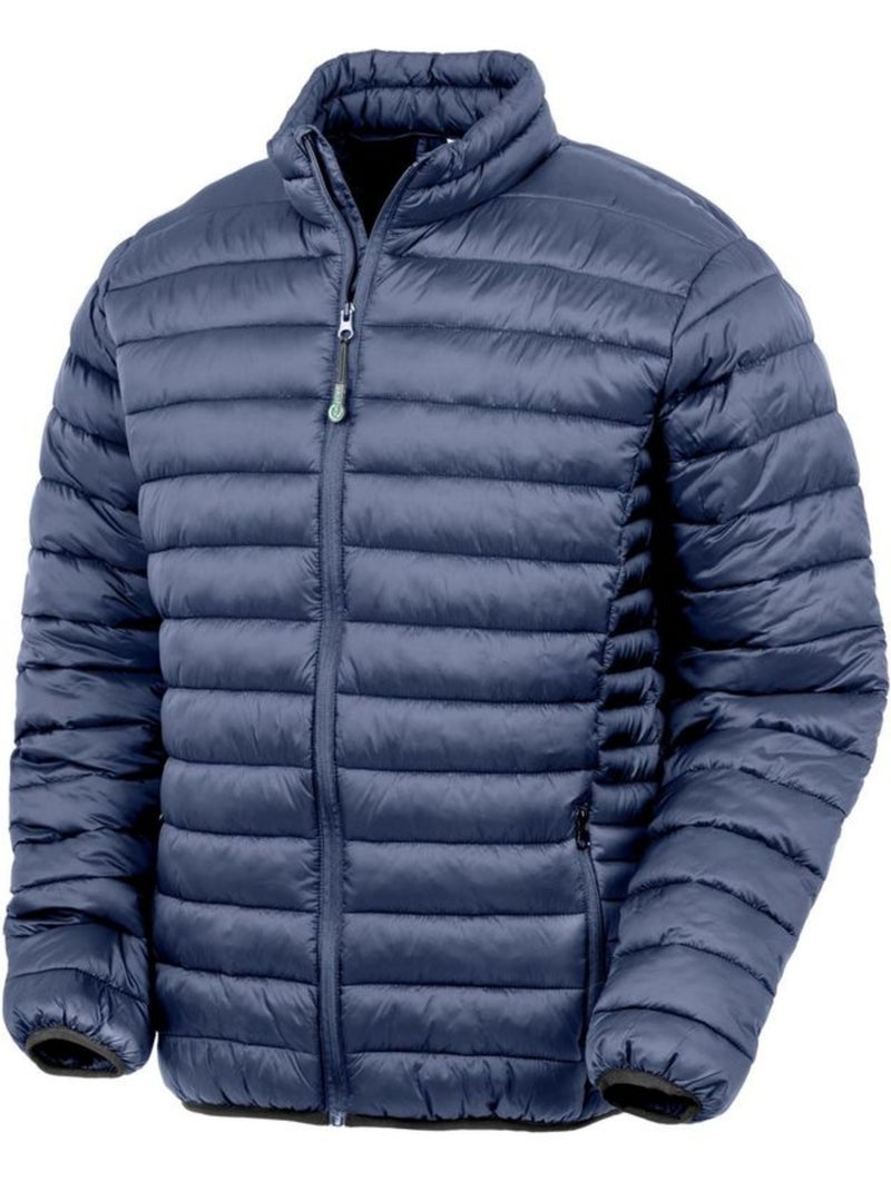 Veste matelassée - result genuine recycled Bleu marine - Kiabi