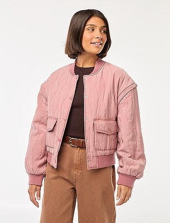 Veste matelassée 2 en 1 avec manches amovibles