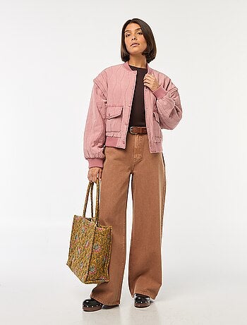 Veste matelassée 2 en 1 avec manches amovibles
