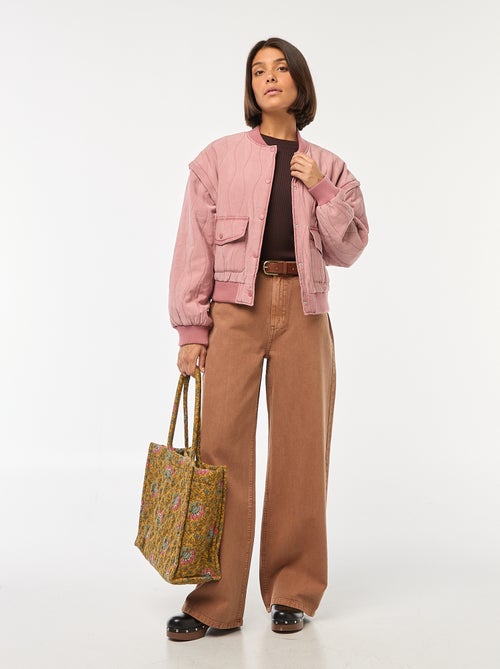 Veste matelassée 2 en 1 avec manches amovibles - Kiabi