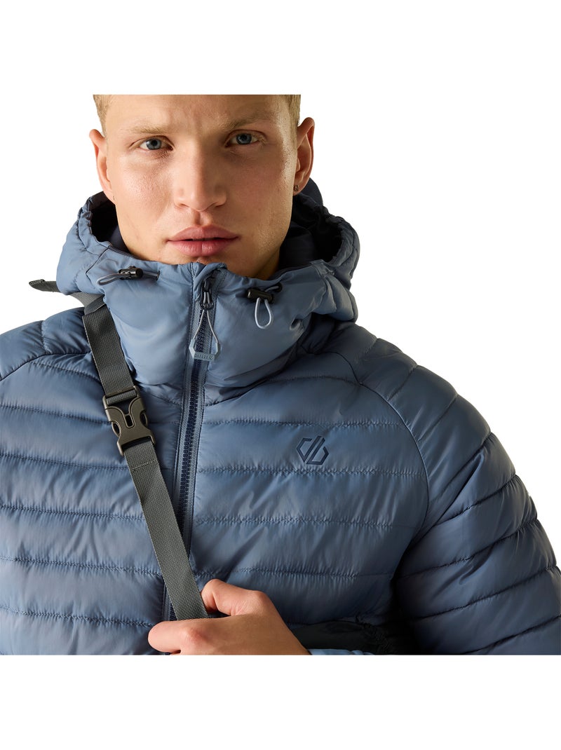 Veste matelassée à capuche air lite - dare 2b Bleu gris - Kiabi