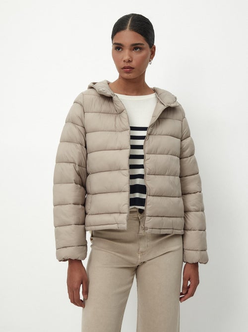 Veste matelassée à capuche - Kiabi Veste matelassée à capuche - Kiabi