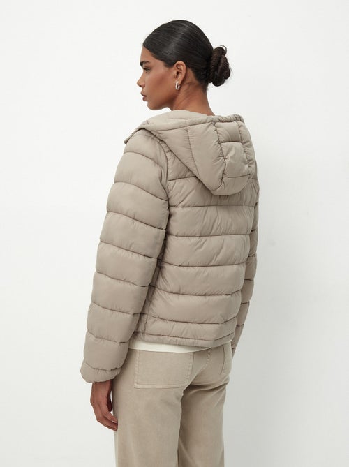 Veste matelassée à capuche - Kiabi Veste matelassée à capuche - Kiabi