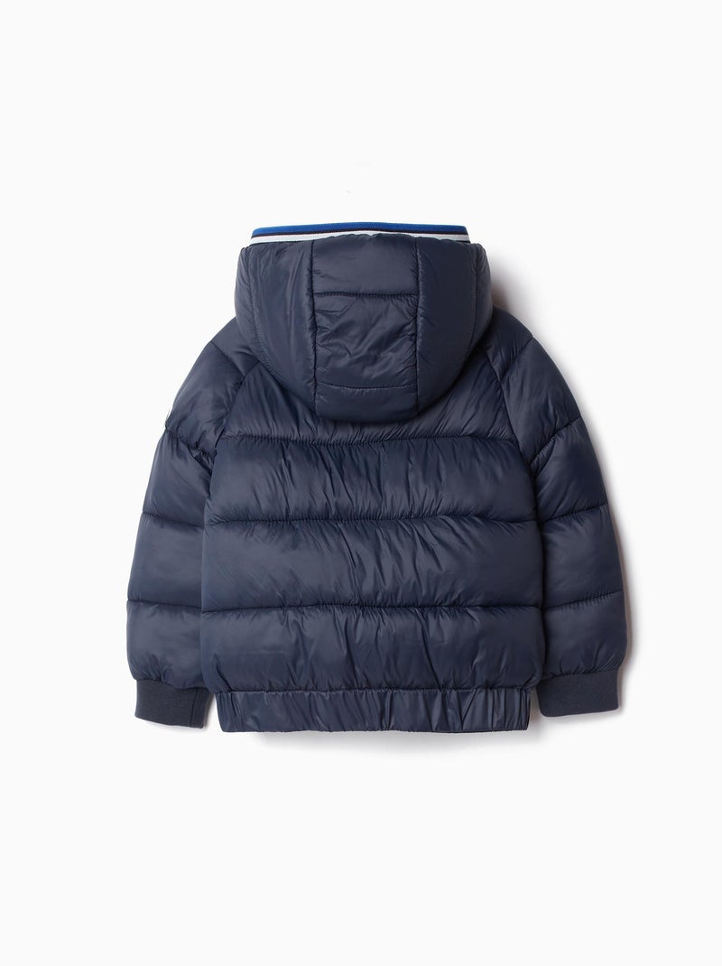 Veste matelassée à capuche MO Fashion Bleu - Kiabi