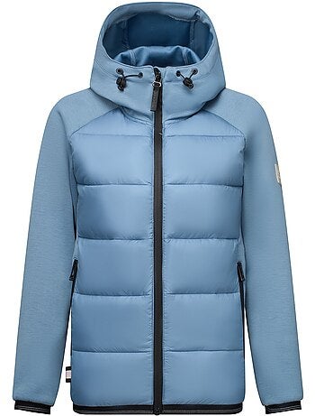 Veste matelassée à capuche motif/style détail contrasté esme - regatta