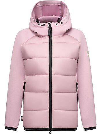 Veste matelassée à capuche motif/style détail contrasté esme - regatta