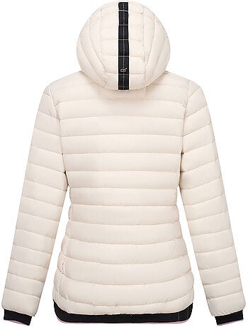 Veste matelassée à capuche motif/style détail contrasté haile - regatta
