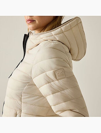 Veste matelassée à capuche motif/style détail contrasté haile - regatta