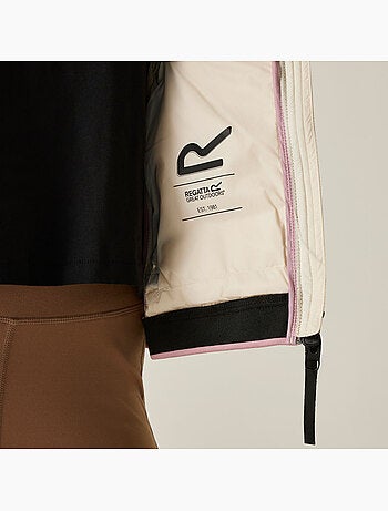 Veste matelassée à capuche motif/style détail contrasté haile - regatta