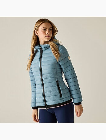 Veste matelassée à capuche motif/style détail contrasté haile - regatta