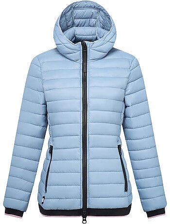 Veste matelassée à capuche motif/style détail contrasté haile - regatta