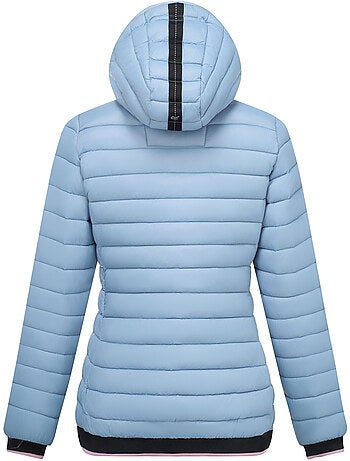Veste matelassée à capuche motif/style détail contrasté haile - regatta