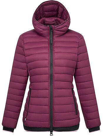 Veste matelassée à capuche motif/style détail contrasté haile - regatta
