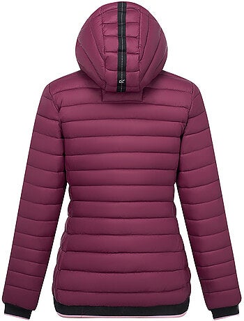 Veste matelassée à capuche motif/style détail contrasté haile - regatta