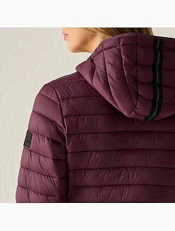 Veste matelassée à capuche motif/style détail contrasté haile - regatta