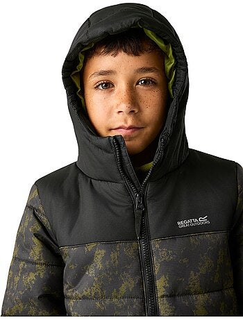 Veste matelassée à capuche motif/style usé lofthouse - regatta