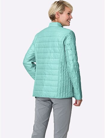 Veste matelassée avec col montant et poches cousues - Taille standard - Moda Vilona