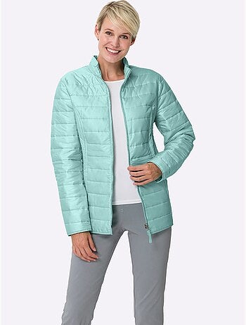 Veste matelassée avec col montant et poches cousues - Taille standard - Moda Vilona