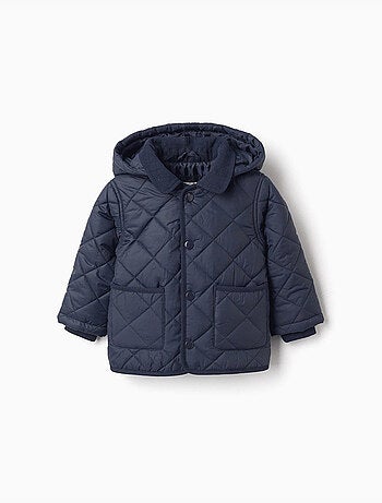 Veste matelassée avec capuche amovible
