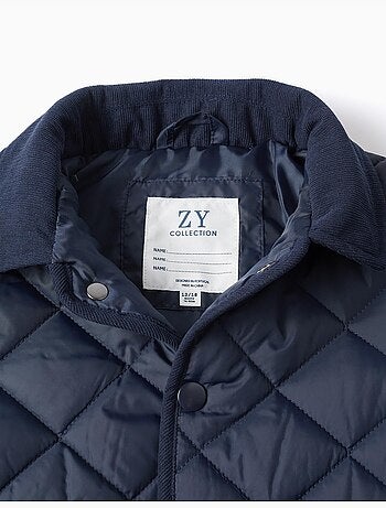 Veste matelassée avec capuche amovible