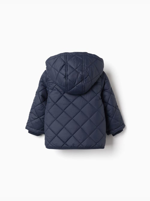 Veste matelassée avec capuche amovible - Kiabi Veste matelassée avec capuche amovible - Kiabi