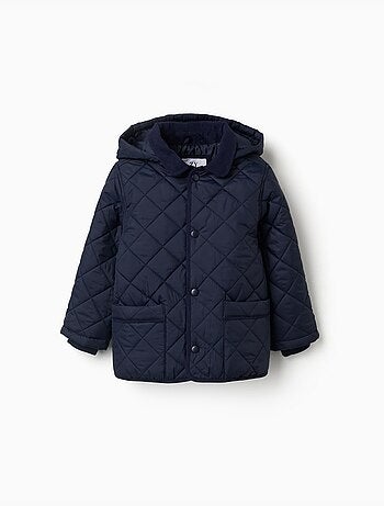 Veste matelassée avec capuche amovible