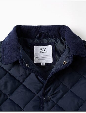 Veste matelassée avec capuche amovible