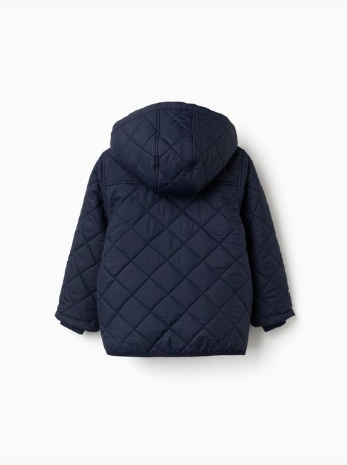 Veste matelassée avec capuche amovible - Kiabi Veste matelassée avec capuche amovible - Kiabi