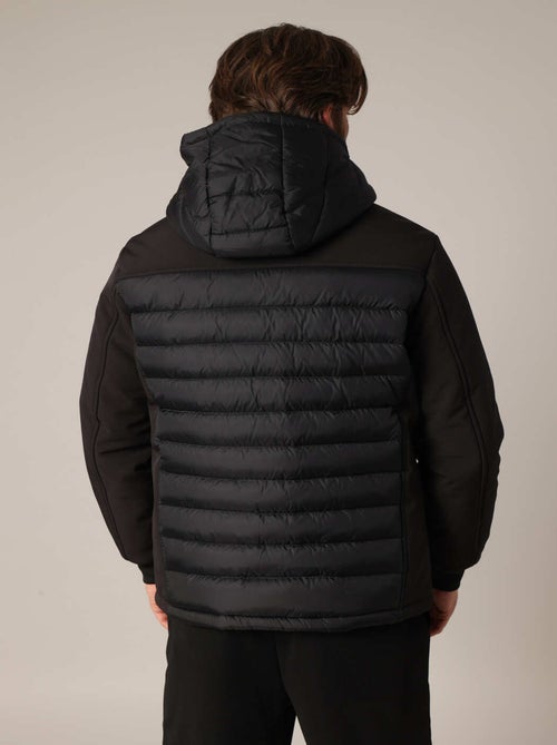 Veste matelassée avec capuche et poches zippées 'Deeluxe' - Kiabi