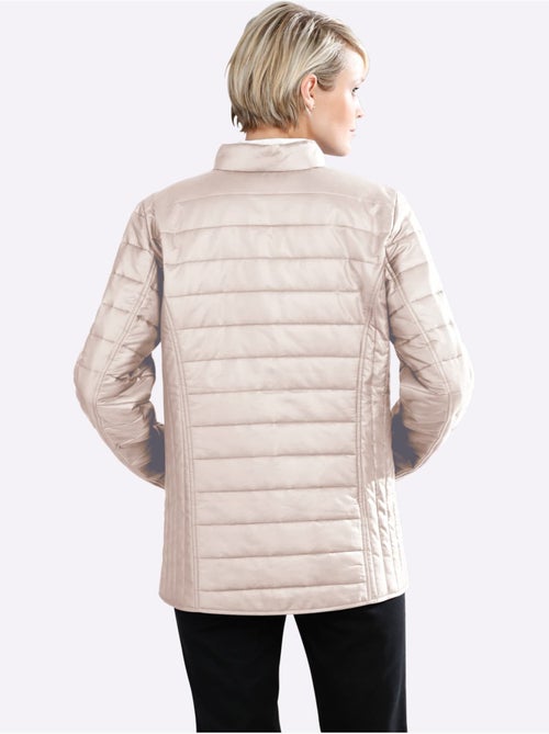 Veste matelassée avec col montant et poches cousues - Taille standard - Moda Vilona - Kiabi