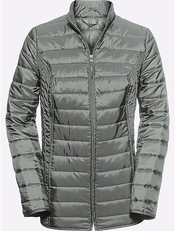 Veste matelassée avec col montant et poches cousues - Taille standard - Moda Vilona