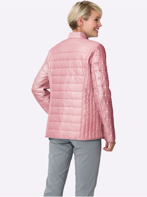 Veste matelassée avec col montant et poches cousues - Taille standard - Moda Vilona - Kiabi