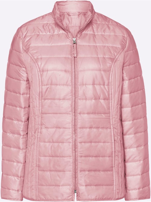 Veste matelassée avec col montant et poches cousues - Taille standard - Moda Vilona - Kiabi