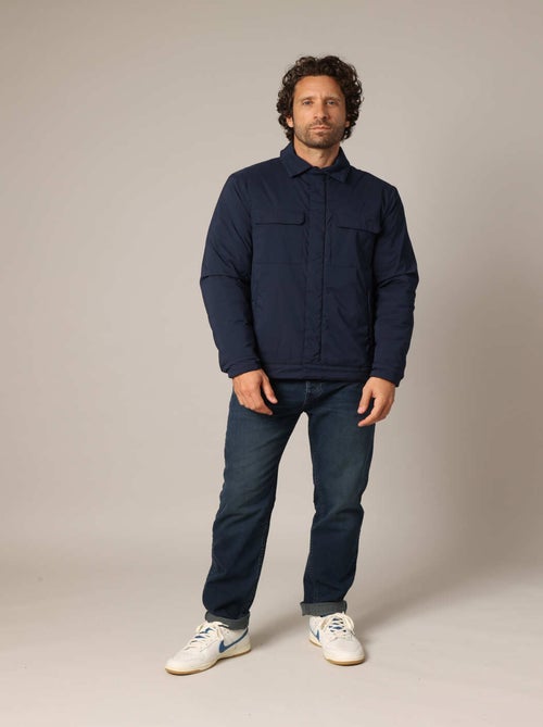 Veste matelassée avec poches plaquées
 'Deeluxe' - Kiabi
