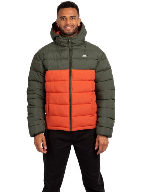 Veste matelassée bicolore à capuche oskar - trespass - Kiabi Veste matelassée bicolore à capuche oskar - trespass - Kiabi