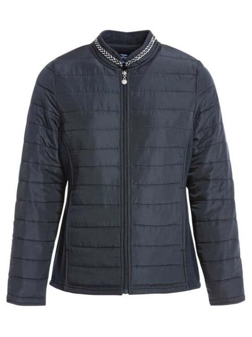 Veste matelassée bleu marine Femme - Kiabi