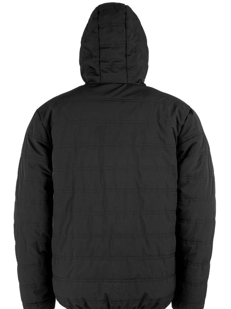 Veste matelassée compass - result genuine recycled Noir Vert - Kiabi